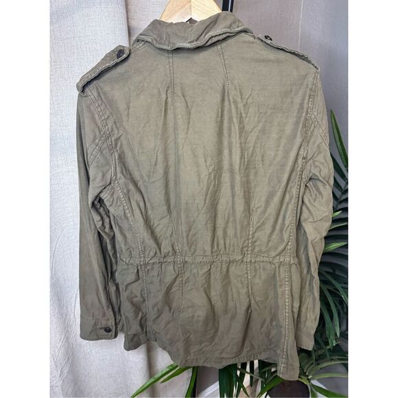 Free People Not Your Brother's Jacket Olive Green Utility Cargo Size XS‎ - Picture 5 of 8